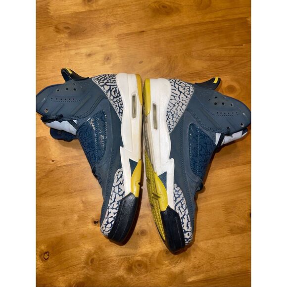 NIKE AIR JORDAN SON OF MARS 512246-405 YOUTH 4.5Y USED BLUE BASKETBALL SNEAKERS - Picture 4 of 8